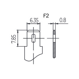 Аккумулятор для ИБП MNB HR 1221 W (12В/5Ач/AGM)