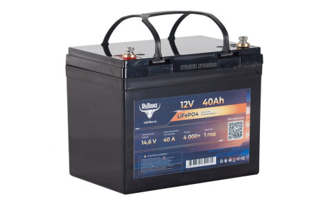 Тяговый аккумулятор RuTrike (12V/40Ah/400A/LiFePo4)