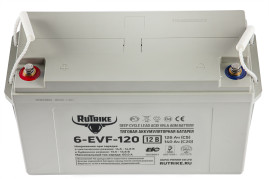 Тяговый аккумулятор RuTrike 6-EVF-120 (12В/120Ач-C3/Gel)