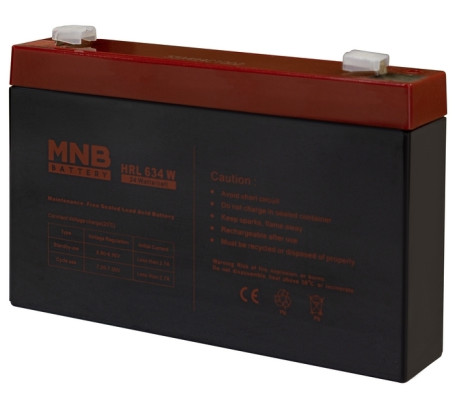 Аккумулятор для ИБП MNB HRL 634 W (6В/9Ач/AGM)