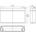 Аккумулятор для ИБП MNB HRL 634 W (6В/9Ач/AGM)