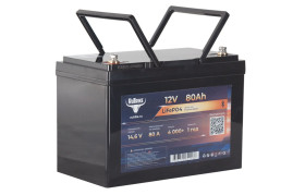 Тяговый аккумулятор RuTrike (12V/80Ah/80A BT/LiFePo4)