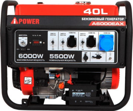 Бензогенератор A-iPower A6000ЕАХ