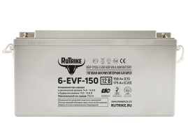 Тяговый аккумулятор RuTrike 6-EVF-150 (12В/150Ач-C3/Gel)