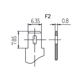 Аккумулятор для ИБП MNB HRL 1221 W (12В/5,8Ач/AGM)