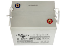 Тяговый аккумулятор RuTrike 3-EVF-200 (6В/200Ач-C3/Gel)