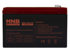 Аккумулятор для ИБП MNB HRL 1234 W (12В/9Ач/AGM)