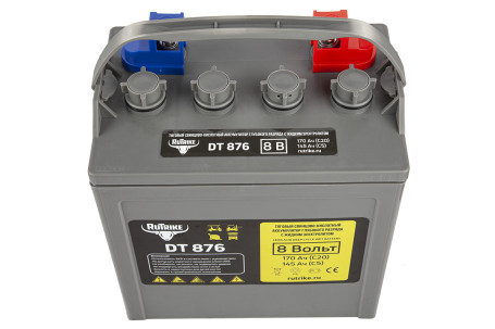 Тяговый аккумулятор RuTrike DT876 (8В/145Ач-C5/Wet)