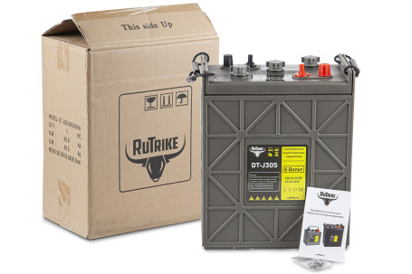 Тяговый аккумулятор RuTrike DT-J305 (6В/271Ач-C5/Wet)