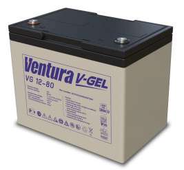 Аккумулятор универсальный Ventura VG 12-80 (12В/80Ач-С10/Gel)