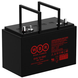 Аккумулятор для ИБП WBR EVX12-105C (12В, 90Ач, AGM+CARBON)