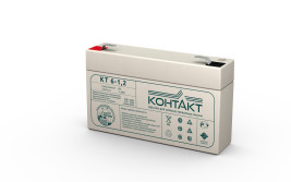 Аккумулятор Контакт КТ 6-1.2 (6В/1.2Ач-С20/AGM)