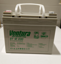 Тяговый аккумулятор Ventura GT 12 030 (12В/29Ач/AGM)