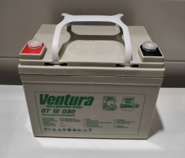 Тяговый аккумулятор Ventura GT 12 030 (12В/29Ач/AGM)