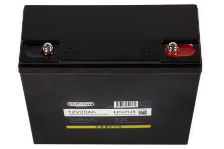 Тяговый аккумулятор Gelbert  (12В/20Ач-C5/LiFePo4)