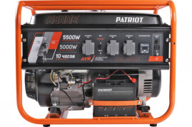 Бензогенератор PATRIOT GRS 6500E