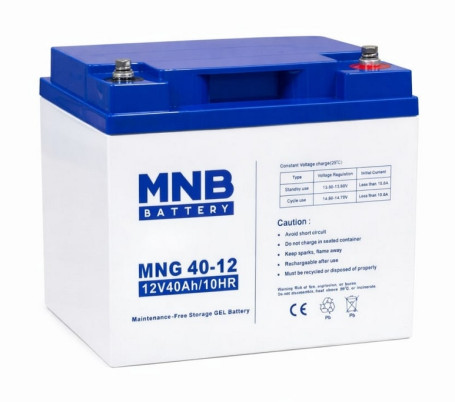 Аккумулятор для ИБП MNB MNG 40-12 (12В/40Ач/GEL)