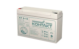 Аккумулятор Контакт КТ 6-12 (6В/12Ач-С20/AGM)