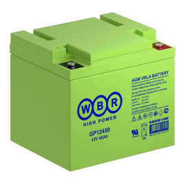 Аккумулятор для ИБП WBR GP12450 (12В, 45Ач, AGM)