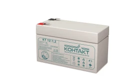 Аккумулятор Контакт КТ 12-1.2 (12В/1.2Ач-С20/AGM)
