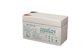 Аккумулятор Контакт КТ 12-1.2 (12В/1.2Ач-С20/AGM)