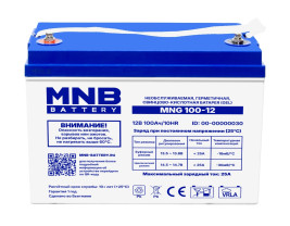 Аккумулятор для ИБП MNB MNG 100-12 (12В/100Ач/GEL)