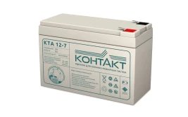 Аккумулятор Контакт КТ 12-7 (12В/7Ач-С20/AGM)