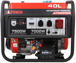Бензогенератор A-iPower A7500ТEA