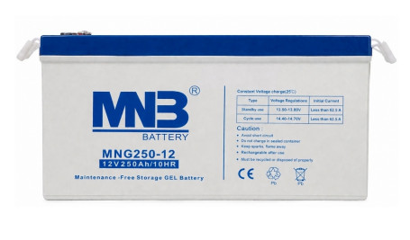 Аккумулятор для ИБП MNB MNG 250-12 (12В/250Ач/GEL)