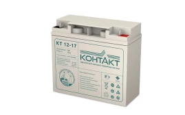 Аккумулятор Контакт КТ 12-17 (12В/17Ач-С20/AGM)