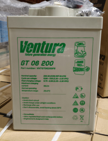 Тяговый аккумулятор Ventura GT 06 200 (6В/207Ач/AGM)