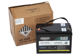 Тяговый аккумулятор Gelbert  (24В/100Ач-C5/LiFePo4)