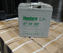 Тяговый аккумулятор Ventura GT 08 180 (8В/190Ач/AGM)
