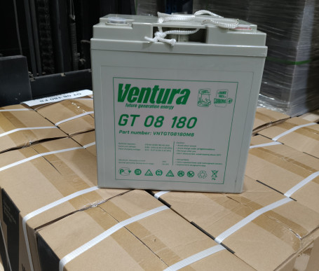 Тяговый аккумулятор Ventura GT 08 180 (8В/190Ач/AGM)