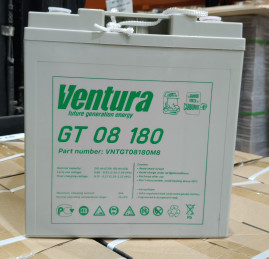 Тяговый аккумулятор Ventura GT 08 180 (8В/190Ач/AGM)