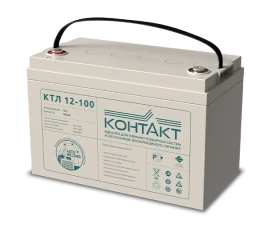 Аккумулятор Контакт КТЛ 12-100 (12В/100Ач-С20/AGM)