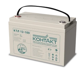 Аккумулятор Контакт КТЛ 12-100 (12В/100Ач-С20/AGM)