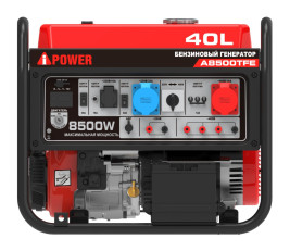Бензогенератор A-iPower A8500TFE