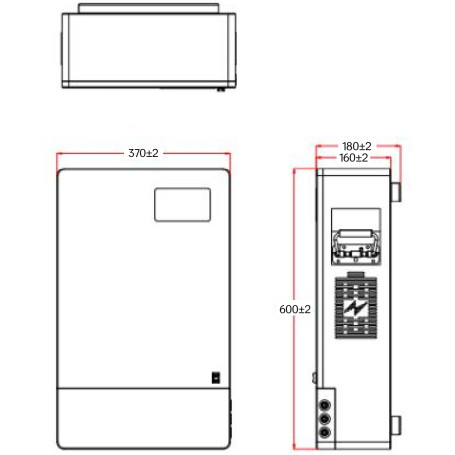 Аккумулятор для ИБП MNB Battery LFPW-25.6-200 LCD Touch (25.6В/200 Ач/LiFePO4)