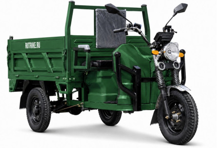 Трицикл электрический Rutrike D5 1500 (72В, 1500Вт, зеленый)