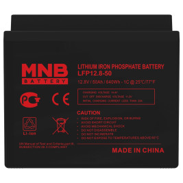 Аккумулятор для ИБП MNB LFP-12.8-50 (12,8В/50Ач/LiFePO4)