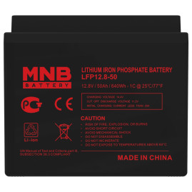 Аккумулятор для ИБП MNB LFP-12.8-50 (12,8В/50Ач/LiFePO4)