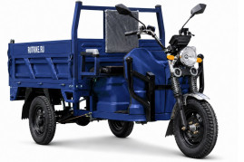 Трицикл грузовой электрический Rutrike D5 1500 (72В, 1500Вт, синий)