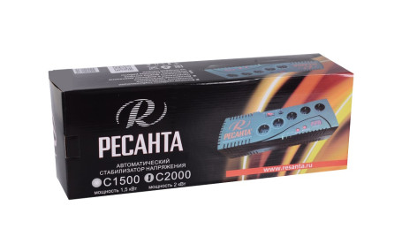 Стабилизатор Ресанта С2000 (сетевой фильтр)