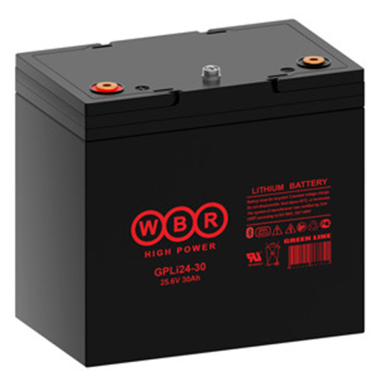 Аккумулятор для ИБП WBR GPLi24-30 (24В, 30Ач, LiFePO4)