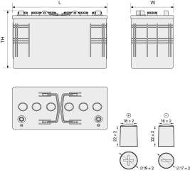 Тяговый аккумулятор Ventura FFT 12 105 (12В/105Ач/Wet)