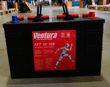 Тяговый аккумулятор Ventura FFT 12 105 (12В/105Ач/Wet)