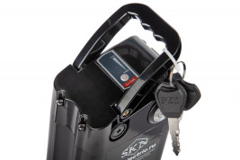 Аккумулятор для электровелосипеда SKN Silver Fish (36В/10,4Ач/Li-ion)