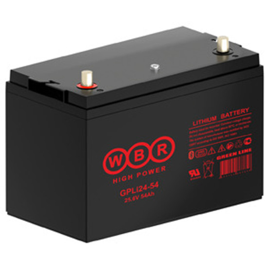 Аккумулятор для ИБП WBR GPLi24-54 (24В, 54Ач, LiFePO4)