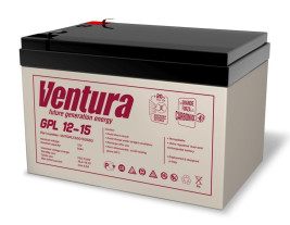 Аккумулятор для ИБП Ventura GPL 12-15 (12В/14Ач-С20/AGM)